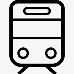 快速公交火车公交地铁图标高清图片
