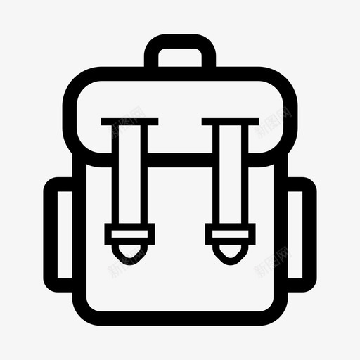 背包旅行自然卫星图标svg_新图网 https://ixintu.com 传奇 冒险 大型 奇幻人物 旅行 明天之前 线路 背包 自然卫星
