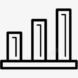 房地产视觉条形图技术存储图标高清图片