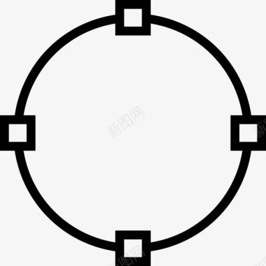 编辑椭圆线符号圆角图标图标