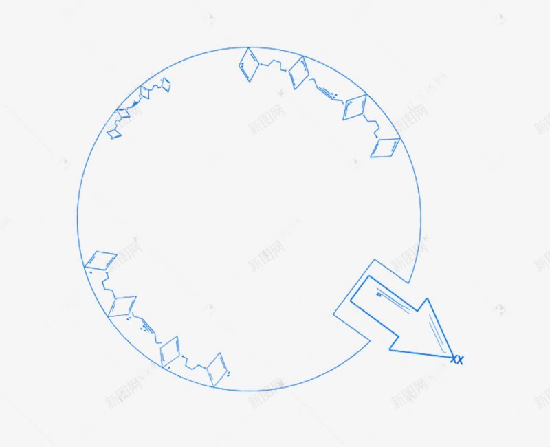 科技人工智能框有新视觉png免抠素材_新图网 https://ixintu.com 有新视觉 科技人工智能框