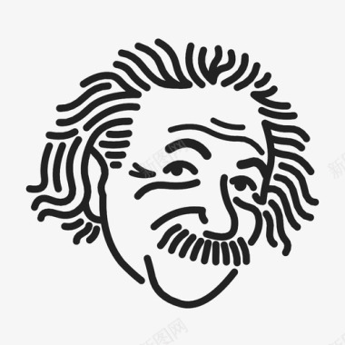 爱因斯坦创造天才图标图标