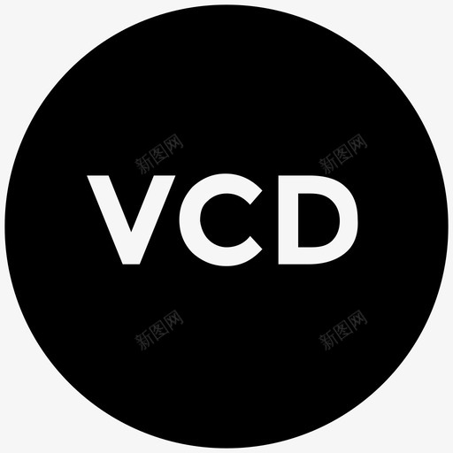 vcd电子产品固态图标svg_新图网 https://ixintu.com vcd 电子产品固态图标