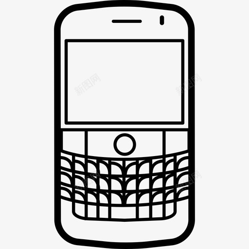 流行手机型号黑莓粗体工具用具流行手机图标svg_新图网 https://ixintu.com 工具用具 流行手机 流行手机型号黑莓粗体
