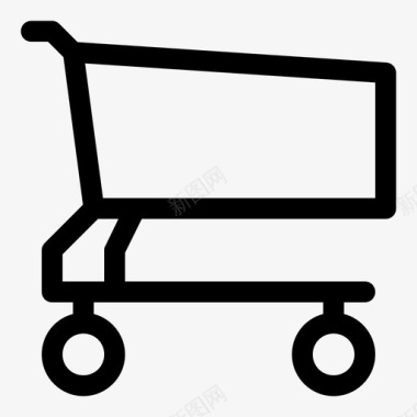购物车购物者市场图标图标