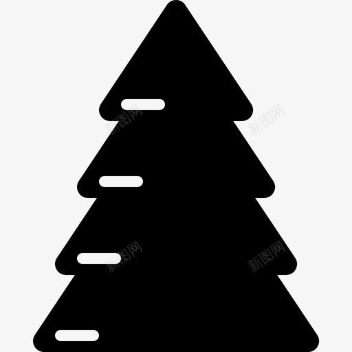 松树冬天植物图标svg_新图网 https://ixintu.com 假日 冬天 圣诞树 圣诞节 圣诞节字形图标 松树 森林 植物 生态 装饰