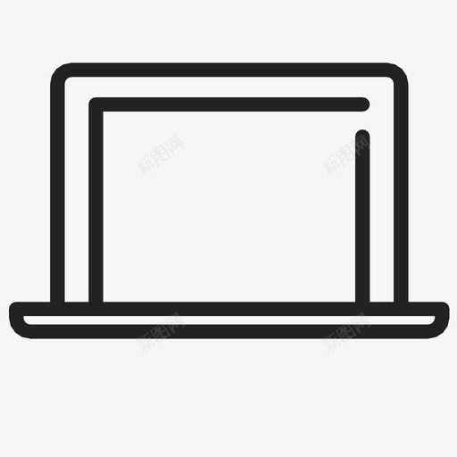 笔记本电脑技术补充图标svg_新图网 https://ixintu.com 克隆 宽 屏幕 技术 放大 电子 笔记本电脑 蛋糕 补充 设备