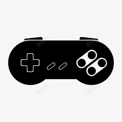 snes控制器视频游戏复古图标svg_新图网 https://ixintu.com fun gamepad snes控制器 儿童 复古 有线 游戏 视频游戏 设备