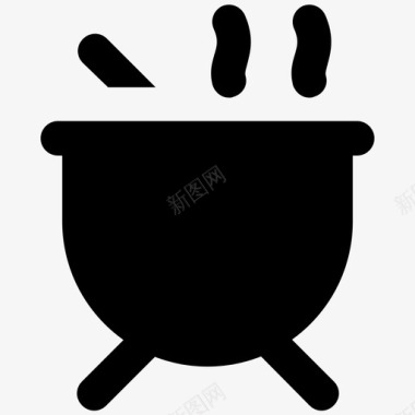 烹饪汤锅图标图标