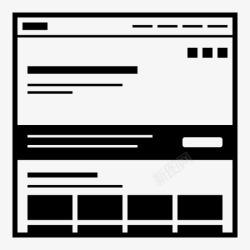 摇钱树线框图标01网站布局网页用户体验图标高清图片