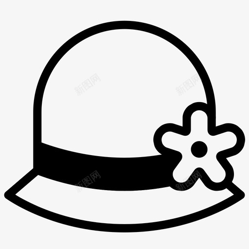 帽子光滑的衣服图标svg_新图网 https://ixintu.com 光滑的衣服 帽子