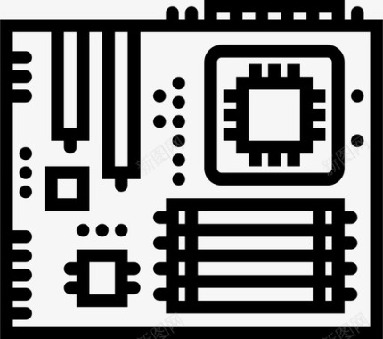 主板芯片芯片组图标图标