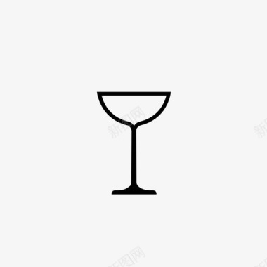 酒杯晚餐饮料图标图标