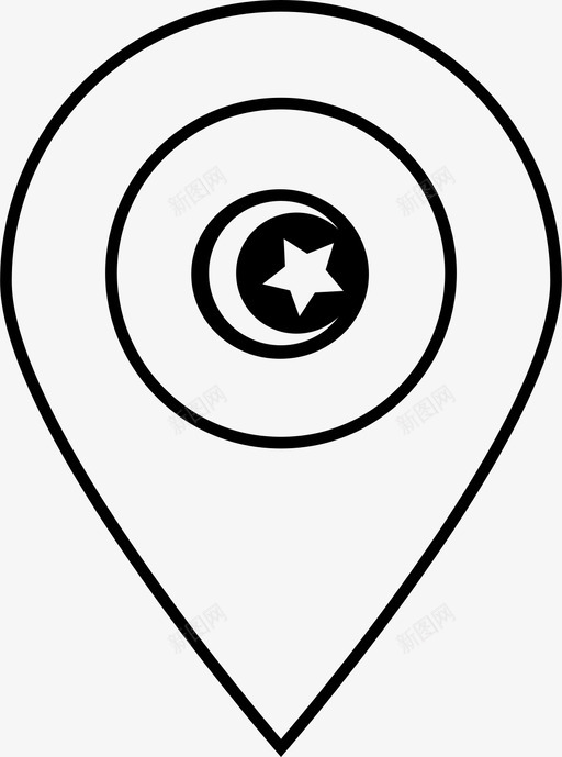 突尼斯国旗旅行点图标svg_新图网 https://ixintu.com 世界 世界国旗标记 国家 地点 外国 旅行 点 爱国者 突尼斯国旗