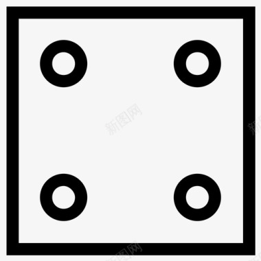 骰子扑克数字图标图标