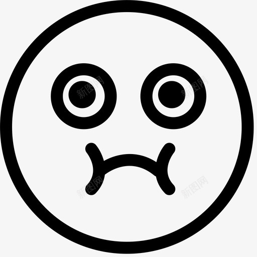 表情符号情绪化表情图标svg_新图网 https://ixintu.com 怪异 怪异表情 悲伤 情绪化 笑脸 表情 表情符号