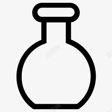 圆底烧瓶花瓶餐具图标图标