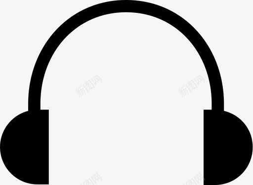 耳机配件音频图标图标