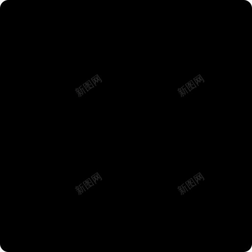 黑方块形状形状酷图标svg_新图网 https://ixintu.com 形状 酷图标 黑方块形状