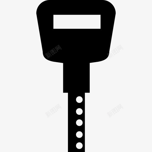 现代钥匙形状安全钥匙图标svg_新图网 https://ixintu.com 安全 现代钥匙形状 钥匙