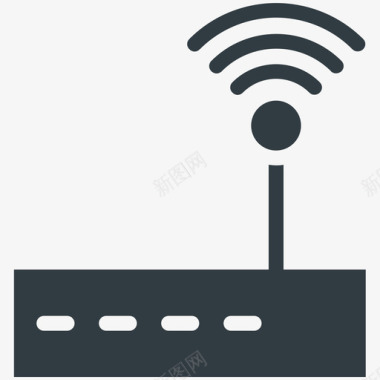 wifi路由器通讯酷标图标图标