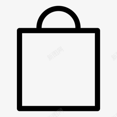 购物袋寻找乐趣图标图标