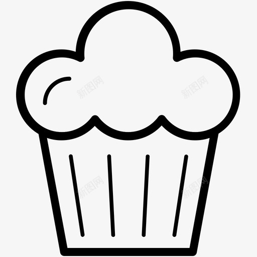 纸杯蛋糕烘焙食品甜点图标svg_新图网 https://ixintu.com 个人蛋糕 庆祝向量图标 我的蛋糕 松饼 烘焙食品 甜点 纸杯蛋糕 迷你蛋糕
