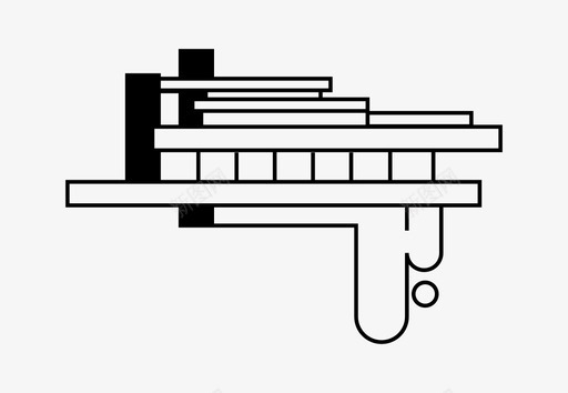 瀑布屋游览自然图标svg_新图网 https://ixintu.com 乐高 建筑 弗兰克劳埃德赖特 游览 瀑布 瀑布屋 现代 纪念碑 自然 著名建筑