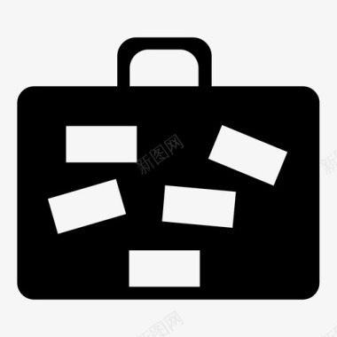 旅行箱旅行袋提手图标图标