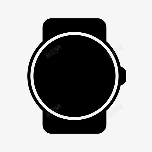 智能手表三星手表图标svg_新图网 https://ixintu.com 三星手表 智能手表
