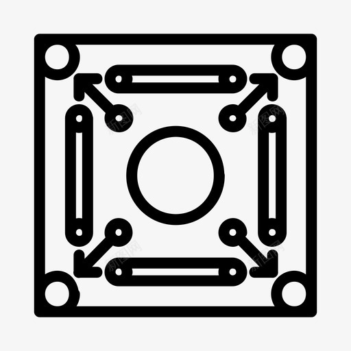 棋盘游戏赢击图标svg_新图网 https://ixintu.com 击 卡伦 好玩 室内游戏和运动卷2 朋友 棋盘游戏 玩 自由时间 赢