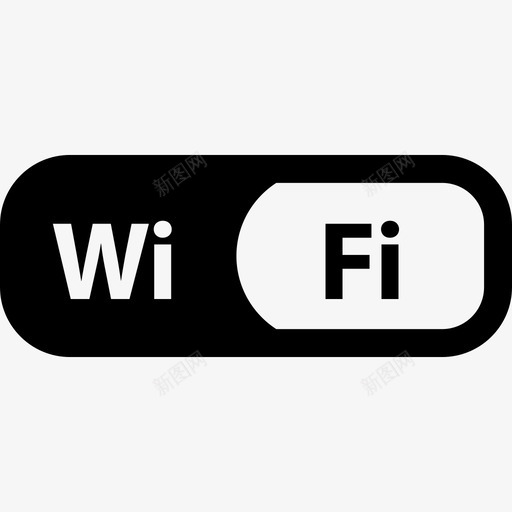 Wifi区域符号标志酒店图标svg_新图网 https://ixintu.com Wifi区域符号 标志 酒店