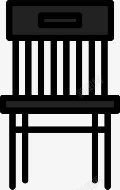 餐椅座位房间图标图标