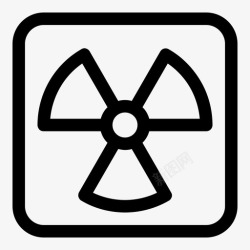 电离标志电离辐射自由电子分子图标高清图片