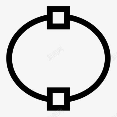 椭圆圆绘制图标图标