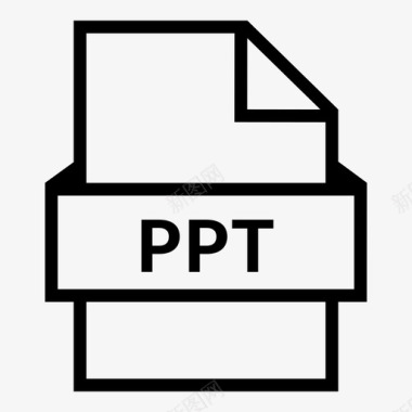 ppt文件系统演示文稿图标图标