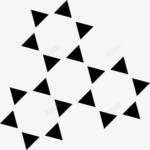 多边形多星形状图标svg_新图网 https://ixintu.com 多边形多星 形状