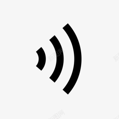 wifi传输信号图标图标