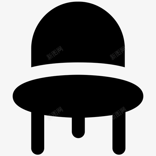 椅子舒适桌椅图标svg_新图网 https://ixintu.com 坐下 家具 座位 建筑和家具大胆的固体图标 放松 桌椅 椅子 睡觉 舒适 餐椅