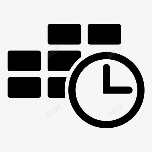 时间表座位分钟图标svg_新图网 https://ixintu.com 事件 分钟 吃饭 座位 截止日期 时钟 时间表 食物 餐具