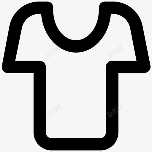T恤弹力运动装图标svg_新图网 https://ixintu.com T恤 弹力 收缩 时尚大胆的线图标 服装 棉 衣服 运动装 造型 非正式