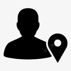 新农人IP用户地点个人资料个人图标高清图片
