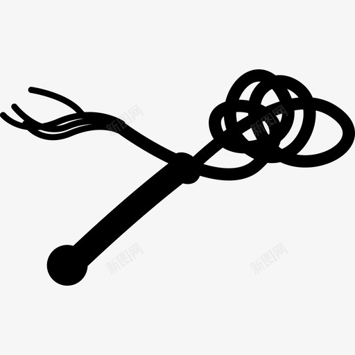鞭子工具用具多种运动图标svg_新图网 https://ixintu.com 多种运动 工具用具 鞭子