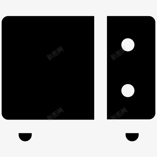 烤箱购物大胆的固体图标svg_新图网 https://ixintu.com 烤箱 购物大胆的固体图标