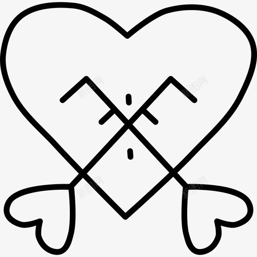 心锁乐趣钥匙图标svg_新图网 https://ixintu.com 乐趣 心锁 情人节涂鸦 标志 求婚 浪漫 爱情 钥匙