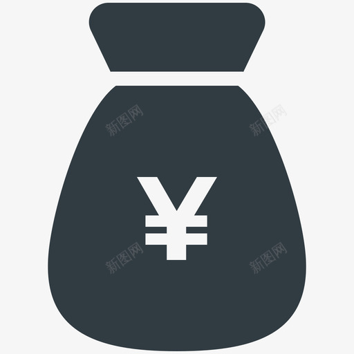日元麻袋金融酷向量图标svg_新图网 https://ixintu.com 日元麻袋 金融酷向量图标