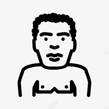 穆罕默德阿里拳击手冠军图标图标