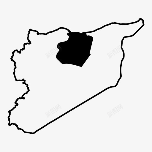 阿拉卡坦克叙利亚图标svg_新图网 https://ixintu.com 叙利亚 国家 地图 坦克 狡猾 畸形 省 行政区划 边界 边缘 阿拉伯叙利亚共和国 阿拉卡