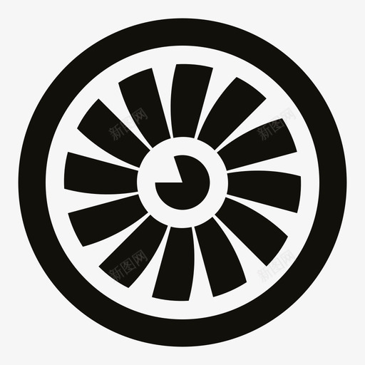 喷气发动机涡轮工具图标svg_新图网 https://ixintu.com 反作用发动机 喷气发动机 喷气发动机叶片 圆形 工具 技术 机器 材料 涡轮 物体
