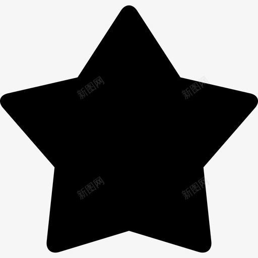 星黑色形状最喜欢的界面符号酷图标svg_新图网 https://ixintu.com 星黑色形状最喜欢的界面符号 酷图标